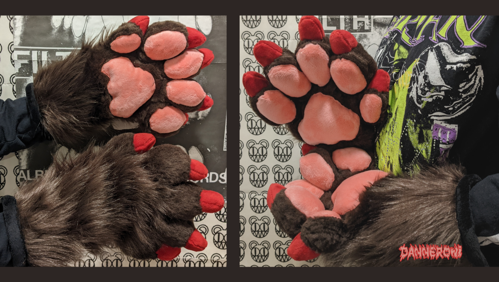 Toony Feral Handpaws