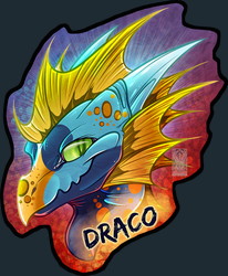 Badge Comish - Draco