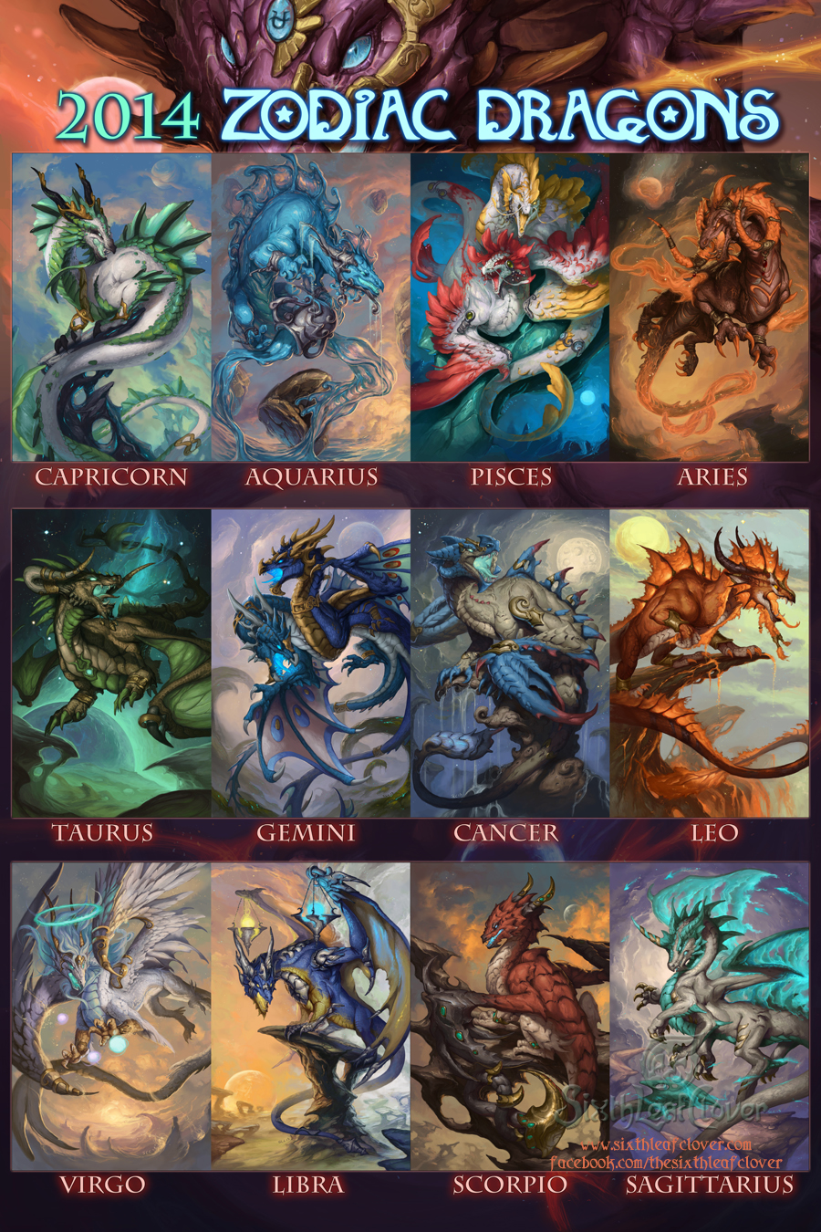 2014 Zodiac Dragons