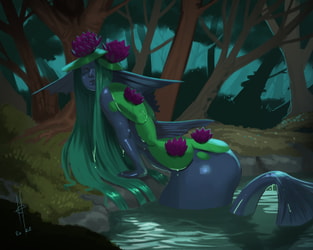 Water Lily mermaid