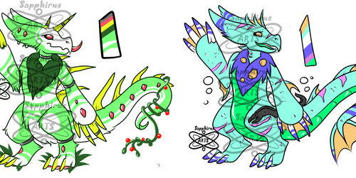 Nature and Water Element WickerBeasts +Adopts for Sale+