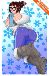 Overwatch - Sexy Mei Pinup