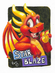 Star Blaze badge