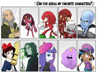 Favorite Characters Meme