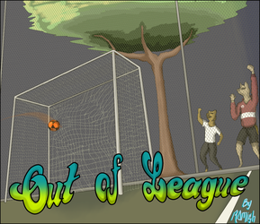 Out of league (cover front)