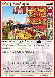 Tails and Tactics: Preview of: Disc-y Machinegun