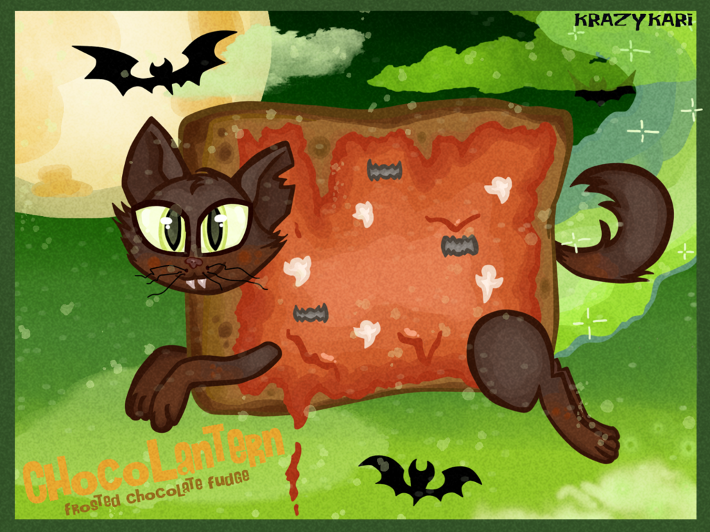 Frosted Chocolate Fudge Nyan Cat