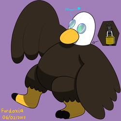 Harry's Eagle Plushie Suit (Remastered)