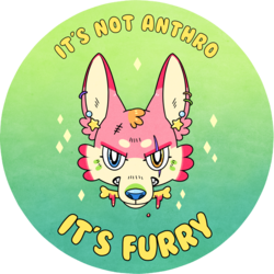 Furry Sticker