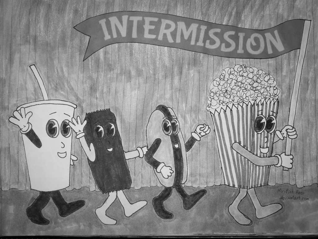 Intermission in Black and White