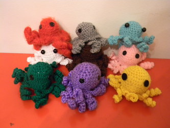 Octopus rainbow project, for sale!