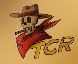 TCR Pencil Sketch Logo