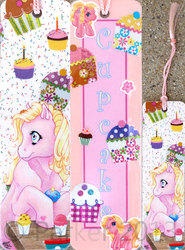 Cupcake Pony Bookmark
