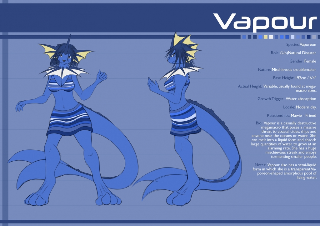 Reference Sheet - Vapour