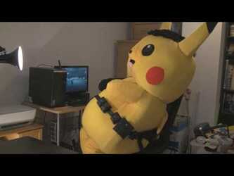 Mascot Fursuiting Video: A Day in the Life of Ace Spade the Pikachu