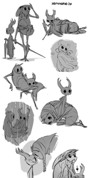 Hollow Knight Sketches #3