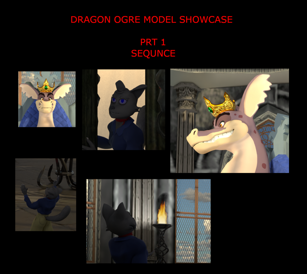Most recent image: Dragon ogre King model showcase patreon preview prt 1