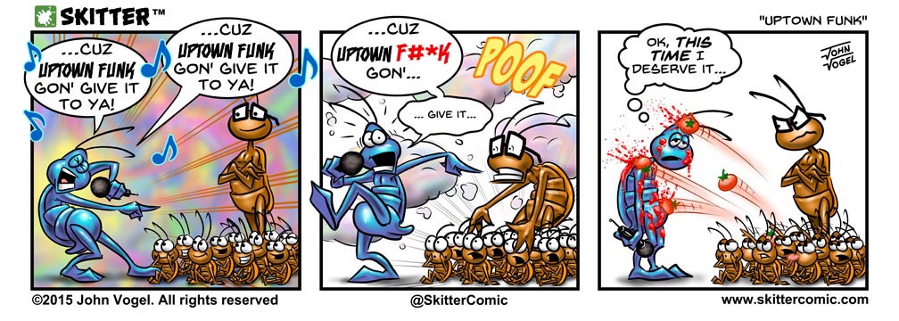 Most recent image: SKITTER - "Uptown Funk"