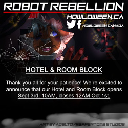 Howl 2019 Hotel/Room Block Date