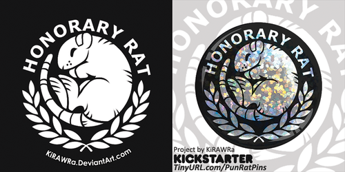 Honorary Rat [Kickstarter Exclusive Button]