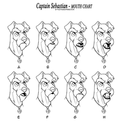 Captain Sebastian Mouth Chart