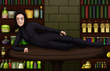 Professor Snape Pinup