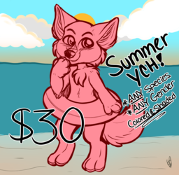 $30 Summer Chibi YCH!