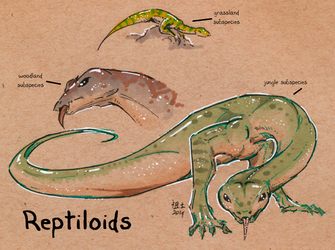 [inhuman] all about Reptiloids