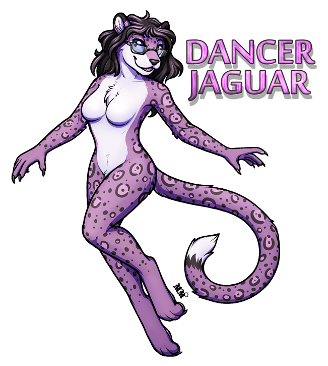 Dancer Jaguar Full Body Badge