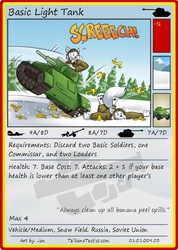 Tails and Tactics: Preview of: Basic Light Tank