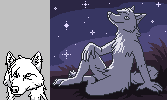 YCH Pixel Canine/Wolf
