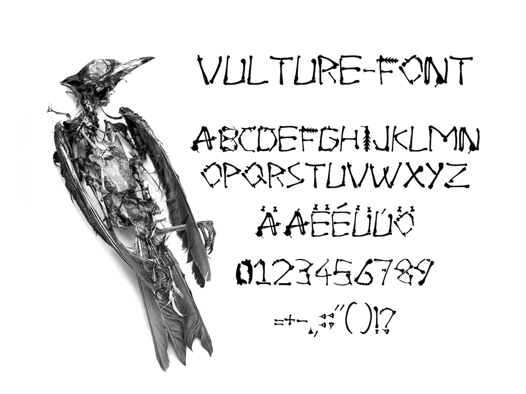 Vulture-Font COMPLETE