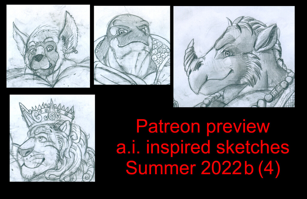 patreon preview sketches summer 2022b