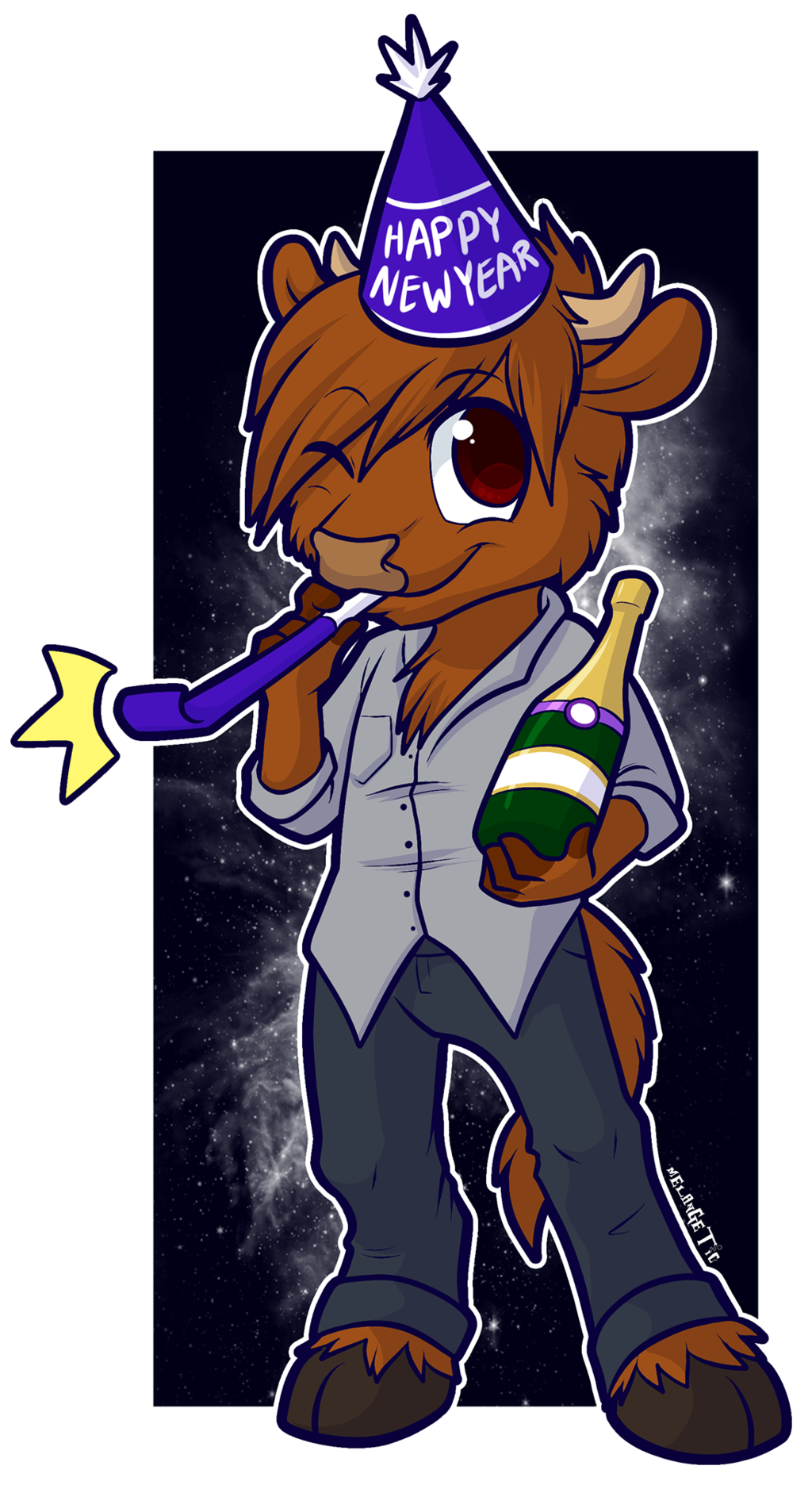 Ringing in the New Year! - by Melangetic
