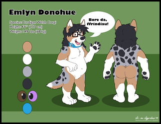 Commission: Emlyn Reference Sheet
