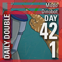 Daily Double 42 - 1: Modo + Dinobot