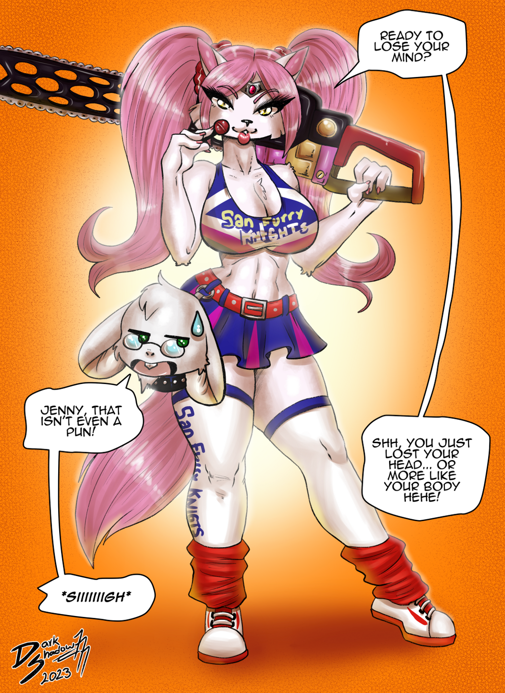 Most recent image: Furrypop Chainsaw