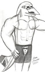 Tux Model Owen (Sketch)