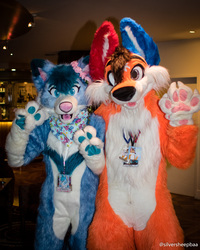ConFurgence 2018: Two Foxes