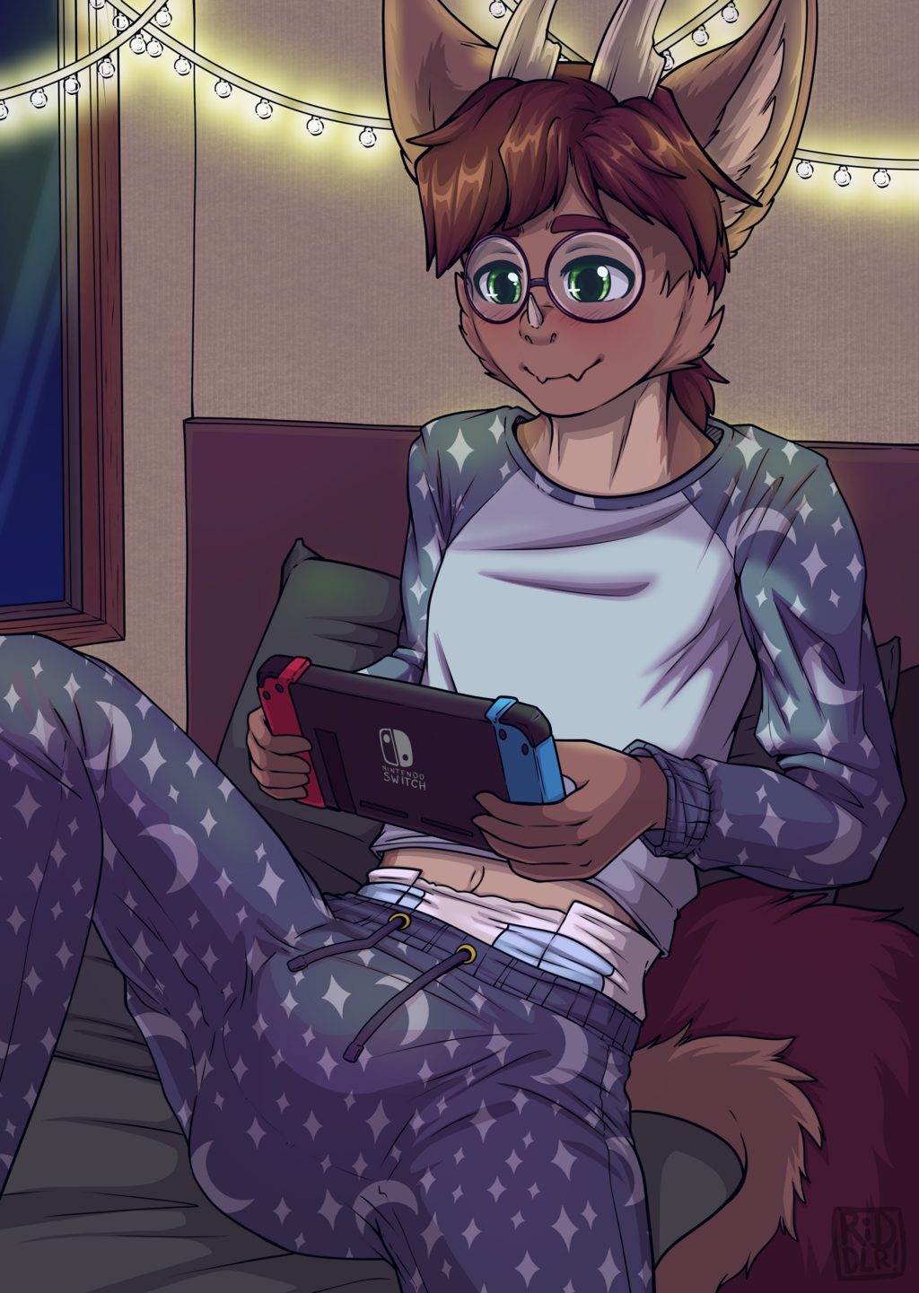 Most recent image: Bedtime Gaming