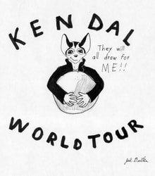 [Old Art] Kendall World Tour by BearSculptor