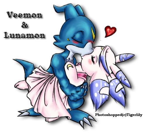 VeemonxLunamon(old picture)