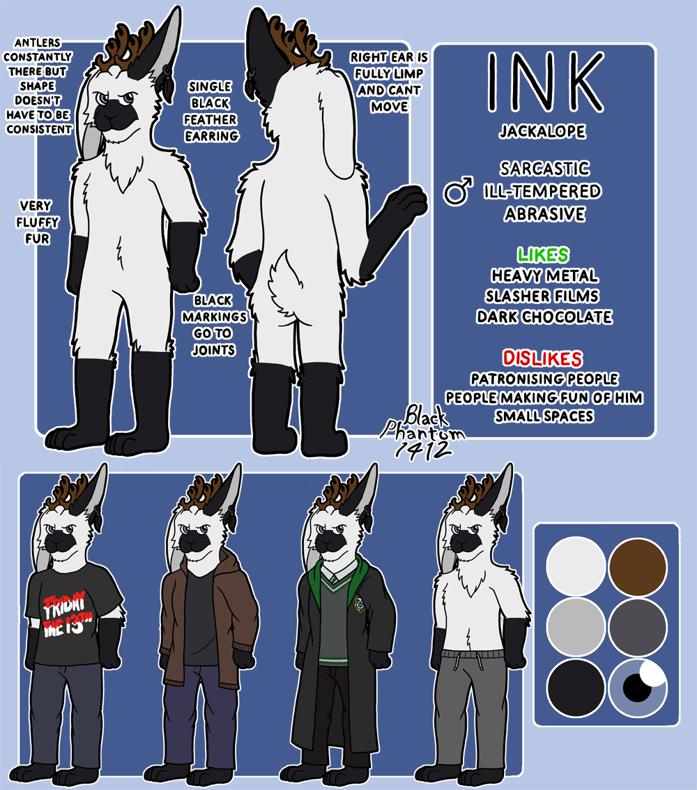 Ink Reference Sheet (personal)
