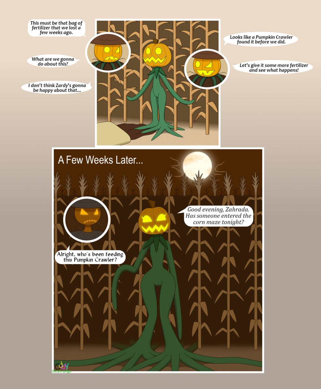 Why You Shouldn't Give Fertilizer To A Pumpkin Crawler