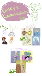 Tiny Commissions Are Now Open