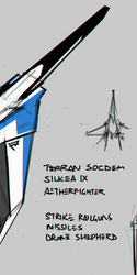Aircraft sketches 1 - Silkea and Evra