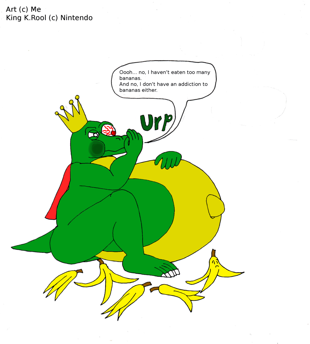King K. Rool ate too much