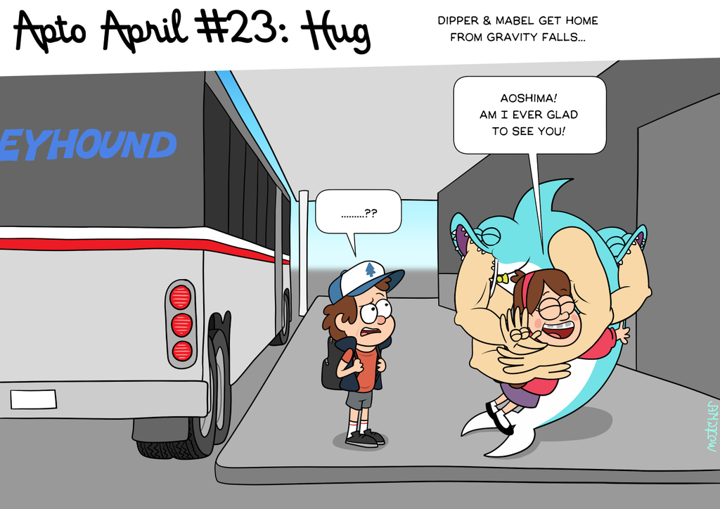 Apto April #23: Hug