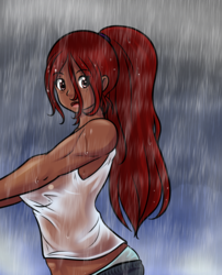 Serena in the Rain