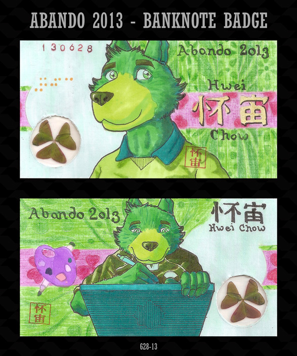 Abando 2013 Banknote Badge